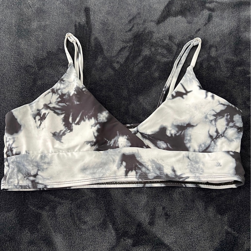 marble bikini top